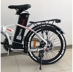 Resim Michelin + Kuyruk Elektrikli Bisiklet Lastik Yazısı 8 Adet Rks E-Bike Lastik Stickeri Lastik Stiker 