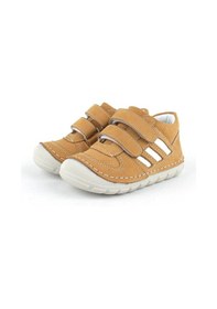 Resim Rakerplus Grizzy Hakiki Deri Taba İlk Adım Unisex Bebek Ayakkabısı Taba 