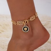 Resim Boho Chic Kabartmalı Ayak Bilekliği Seti - Vintage Esinlenmiş, Demir ve Çinko Alaşımlı Rhinestone Detaylarla - Plaj, Partiler ve Rahat Kıyafetler İçin Mükemmel - Anneler Günü ve Mardi Gras Günü Kutlamaları İçin İdeal, Plaj Aksesuarları 