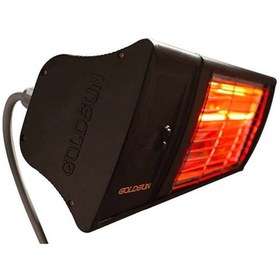 Resim Goldsun Supra Plus GSS20P 2000 W Standart Işıklı Infrared Isıtıcı Siyah 