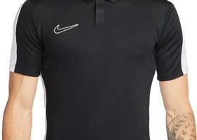 Resim Nike M Dri-FIT Academy23 Polo SS DR1346-010 Siyah Erkek Polo Yaka Tişört 