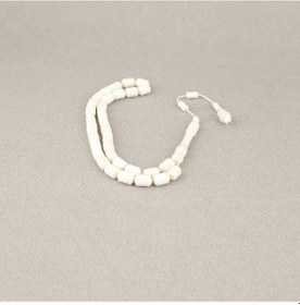 Resim Deve Kemiği Fıçı Kesim 6.5x10mm Tesbih Krem 