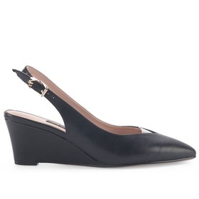 Resim Nine West NILA 3FX Siyah Kadın Dolgu Topuk Ayakkabı 