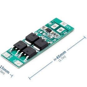 Resim 2S 20A Lityum Batarya Bms Koruma Kartı Standart Versiyon Pil Li-ion 18650 8.4V 
