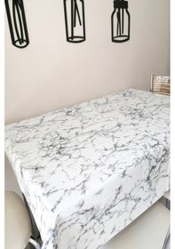 Resim Altı Astarlı Muşamba Masa Örtüsü -kare Yuvarlak Dikdörtgen Mrm 