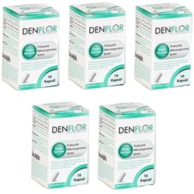 Resim denflor Probiyotik 10 Kapsul 5 Adet 