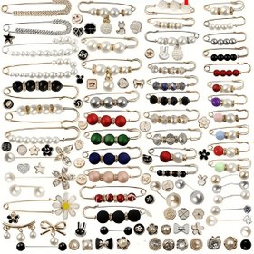Resim 12 Parça/Set (Karışık Stil ve Boyutlar) Rastgele Paketlenmiş Kombinasyon Seti. Bel Ayarlayıcı Tokalar, Çok Amaçlı Giysi Klipsleri, Askılar ve Pantolon Koruyucu Klipsler. Günlük Kullanım İçin Uygun 