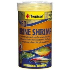 Resim Tropical FD Brine Shrimp Balık Yemi 100 ml/10 gr 
