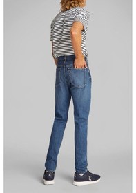 Resim Calvin Klein Erkek Jean Pantolon Lacivert 