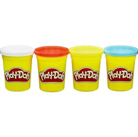Resim Play-Doh 4'lü Oyun Hamuru B5517-B6508 