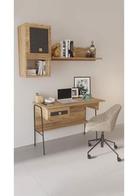 Resim Arya Raflı 59x120 Cm Çalışma Masası Bilgisayar Masası Ofis Ders Y Diğer 
