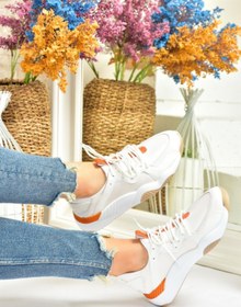 Resim Fox Shoes Beyaz Kumaş Kadın Sneakers Spor Ayakkabı M973510304 