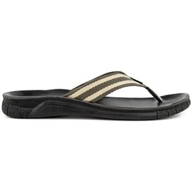 Resim Muya Defined Anatomik Taban Islak Zemin Parmak Arası Erkek Terlik Haki 