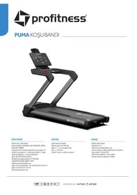 Resim Profitness Puma Koşu Bandı 