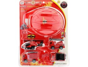 Resim Mega Oyuncak Baretli Itfaiye Araçları Seti 