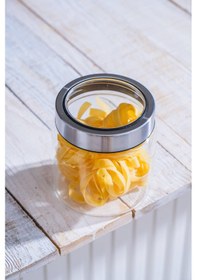 Resim Acar Calix Cam Kavanoz - 12 Cm Şeffaf 