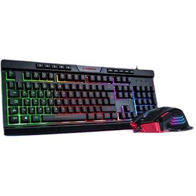 Resim Rampage BygameX-K2 SN-R9 Rgb Makrolu 4'lü Oyuncu Seti 