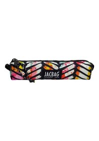 Resim Jacbag Prizma Jac Tek Bölmeli Geometrik Desenli Kalemlik Çok Renkli 