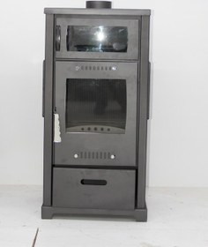 Resim Dorello Soba Troy Camlı Model Soba Döküm Soba 