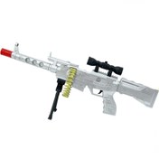 Resim Nessiworld AK-47 Electric Flash Gun Işıklı Sesli Tüfek 