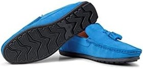 Resim Ducavelli Fransen Hakiki Deri Erkek Günlük Ayakkabı, Loafer Ayakkabı, Hafif Ayakkabı, Püsküllü Loafer, Süet Ayakkabı 