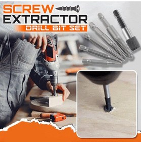 Resim Maiyame Kırık Vida Çıkarıcı Seti, Manyetik Uzantı Ve Soket Adaptörlü, Hex Saplı Çelik Tornavida Ve Somun Çıkarma Aracı 5 Parça 