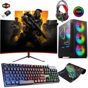 Resim Zeiron Ps510 I5-3470 8gb 120gb + 320gb Rx550 24” Oyun Pc 