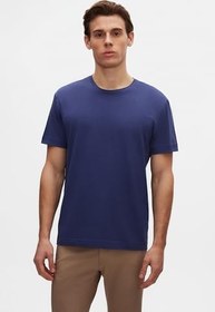 Resim Ds Damat Comfort Lacivert%100 Pamuk T-Shirt 