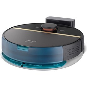 Resim Philips Homerun Aqua Islak-kuru Robot Süpürge – Sarj Istasyonlu - Siyah & Gold 7000/01 