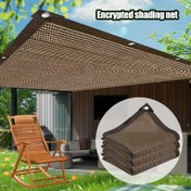 Resim Dayanıklı Polietilen Açık Güneş Gölge Ağı, 81%-90% UV Blok, Dikdörtgen, Su Geçirmez Olmayan, Gizlilik Bahçe/Patio/Balkon/Saray Gölgesi, Çoklu Boyutlar Mevcut, Bahçe Gizlilik Ekranı | Dokuma Görünüm | Dayanıklı Yapı, Güneş Gölge Kumaşı 