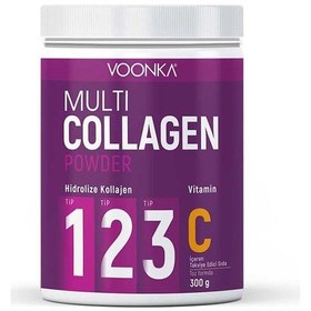 Resim Voonka Multi Collagen Powder Vitamin C 300 G 