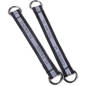 Resim Suntek 1 Çift Ağır Asılı Sapanlar Kemer Salıncak Sandalye Siyah 