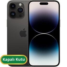 Resim Apple iPhone 14 Pro YD Sıfır Kapalı Kutu | 512 GB Siyah 