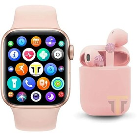 Resim TECHNOMEN Arama Özellikli ve Tüm Telefonlarla Uyumlu Türkçe Yeni Versiyon Akıllı Saat ve Bluetooth Kulaklık 