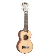 Resim Mahalo MP1 Pearl Series Soprano Ukulele (Natural) 