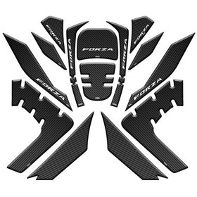 Resim HONDA FORZA UYUMLU 2018 TANK PAD SET 14 PARÇA 001 (FORZSET001) 