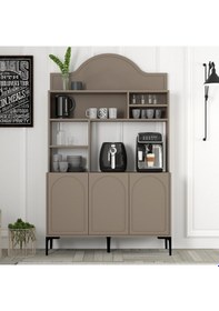 Resim Lyon Kahve Köşesi 120cm - Atlas / Siyah 