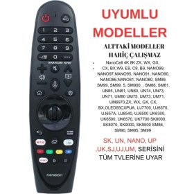 Resim Zeyar Teknoloji Sihirli Kumanda Ses Komutlu ve Air Mouseli MR20, MR19, MR18 Uyumlu, A Kalite 