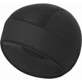 Resim Fosenze Kışlık Bisiklet Buz İpi Şapka Rüzgar Engeli, Neme Dayanıklı, Hava Geçirgen, Uv400 Koruma, Sıcaklığa Dayanıklı, Siyah Renk 