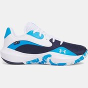 Resim Under Armour Ua Lockdown 7 Low Erkek Basketbol Ayakkabısı 3027646-410 Lacivert 