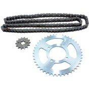 Resim Yamaha Ybr 125 Ön Arka Dişli Zincir Seti 14 45 T 428 H 128 Super 