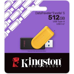 Resim Kingston Datatraveler Exodia S Usb Bellek - 512gb - Usb 3.2 Gen 1 