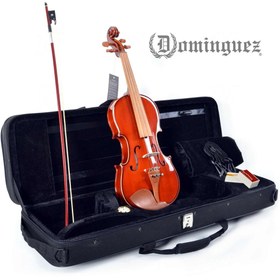 Resim Dominguez DVAR44CRG Gül Viyola (4/4) | Tam Boy Öğrenci Seti Sıcak Viyola Tonu 
