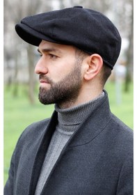 Resim Eleven Markets Peaky Blinders Model Kasket Kaşe Kumaş 