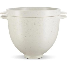 Resim KitchenAid 5KSM2CB5BGS Pişirici Kapaklı Evde Ekmek Yapma Kasesi 