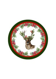 Resim Winter - Kış 2'li Geyik Kumaş Supla 