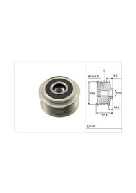 Resim VALEO 588094 ALTERNATÖR KASNAĞI SONATA iX35 / CARENS MAGENTIS SPO 