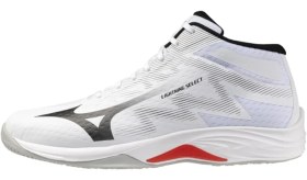 Resim Mizuno Lightning Select MID Unisex Voleybol Ayakkabısı Beyaz / Siyah 