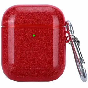 Resim Gpack Kılıf Sert Simli Silikon A17 Kırmızı 