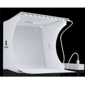 Resim Lightbox Mini Katlanır Taşınabilir Led Işıklı Fotoğraf Stüdyosu 